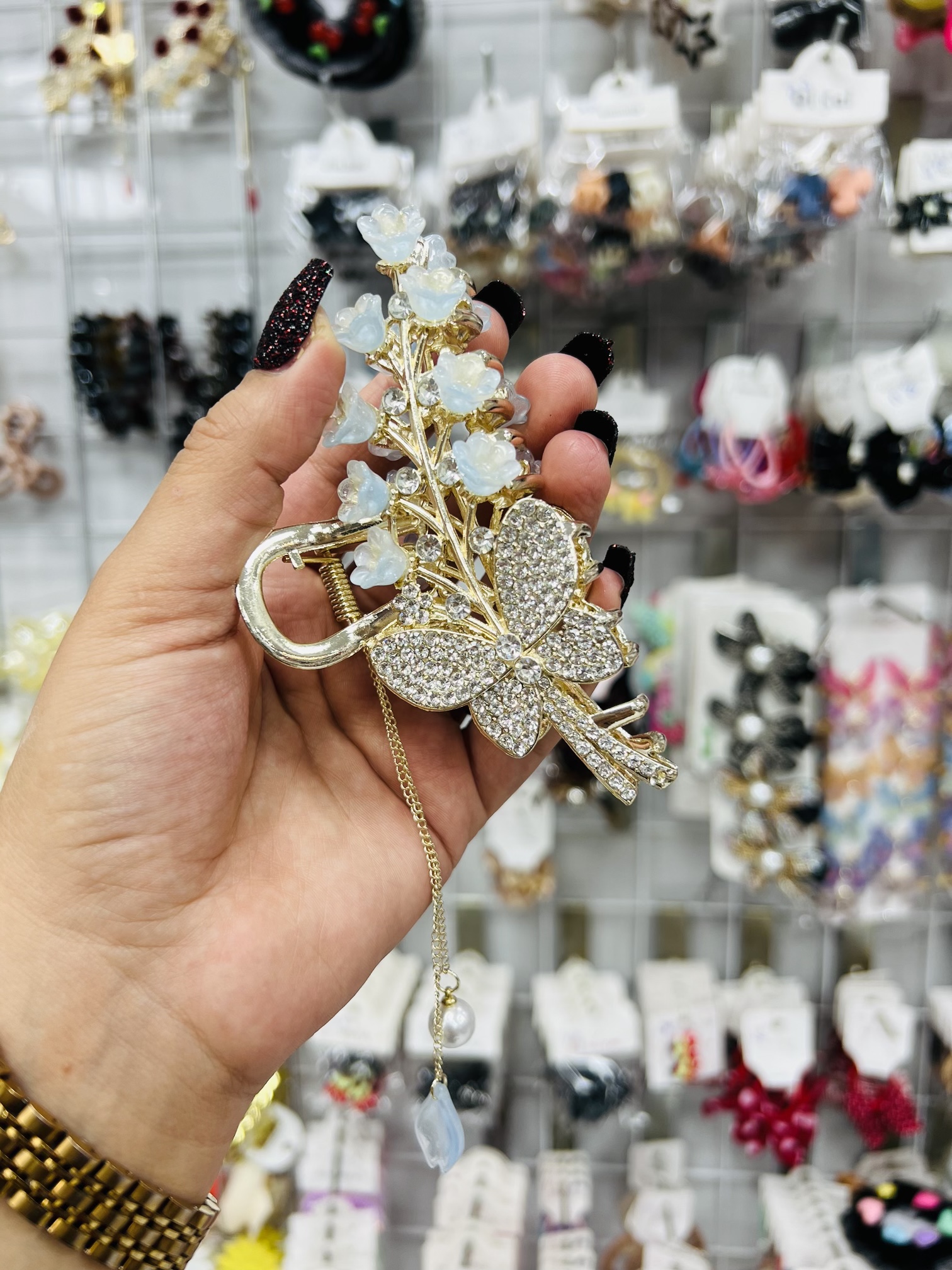 کلپس فلزی رنگ ثابت