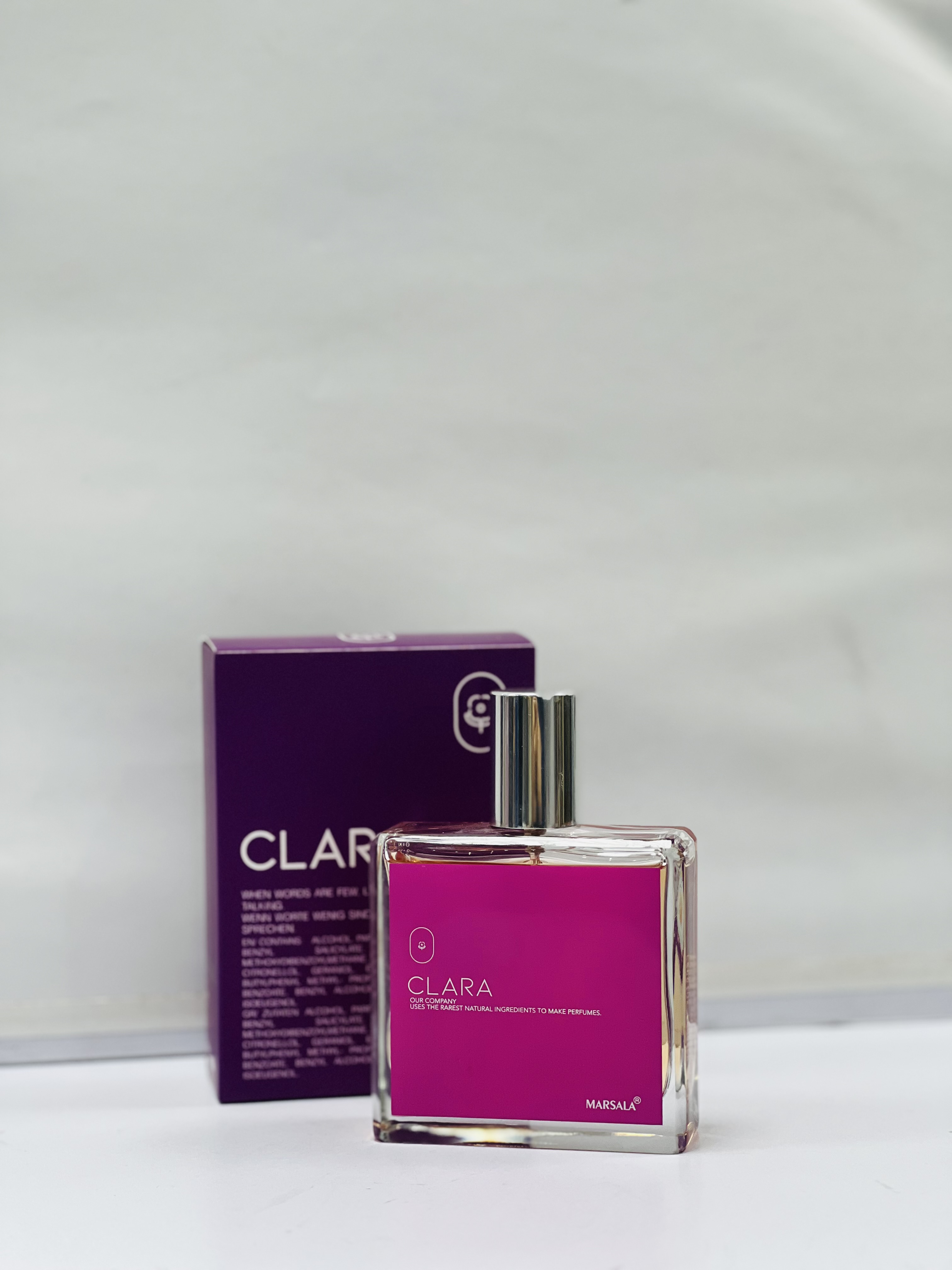 ادوپرفیوم زنانه CLARAحجم ۱۰۰میلی لیتر